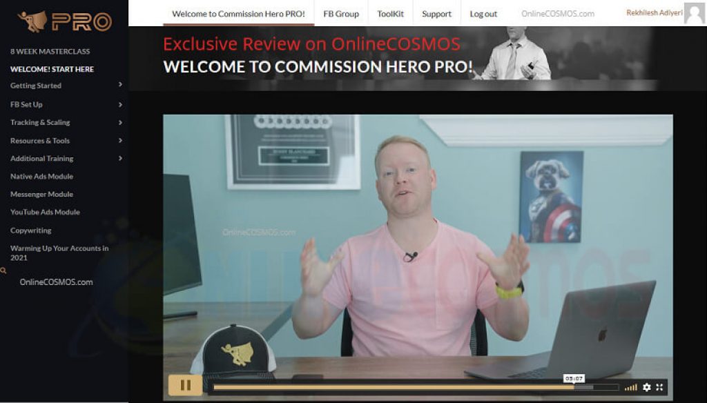 The Commission Hero Pro Members Area Reviews